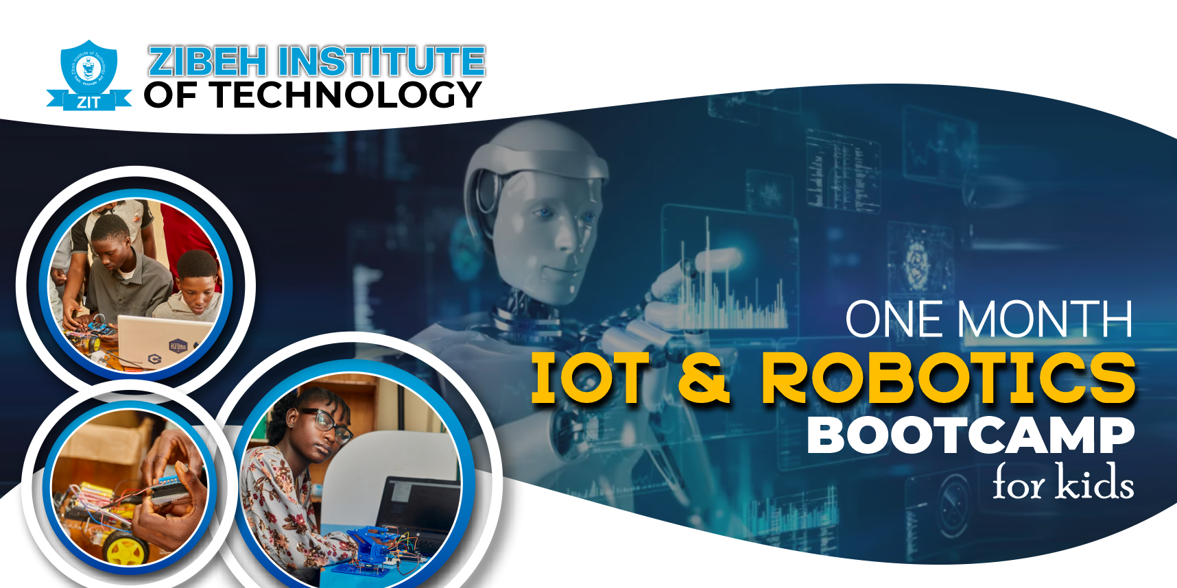 One-Month IoT & Robotics Bootcamp for Kids